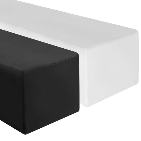 10pk Rectangular Polyester Fabric Fitted Tablecloths